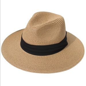 Fedora Straw Panama Hat 2.9” brim